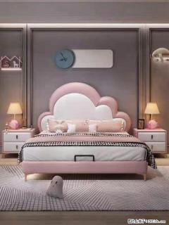 佛山大厂货，高质量仿真皮，实木床边，高密度海绵，带实木床板，全新包装，特价处理 - 潍坊28生活网 wf.28life.com